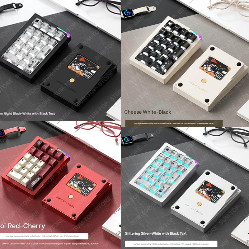 Mechanical Numpad Hot Swap Rgb Wireless - Weikav Stars21S Numpad Kitleri Kablosuz Mekanik