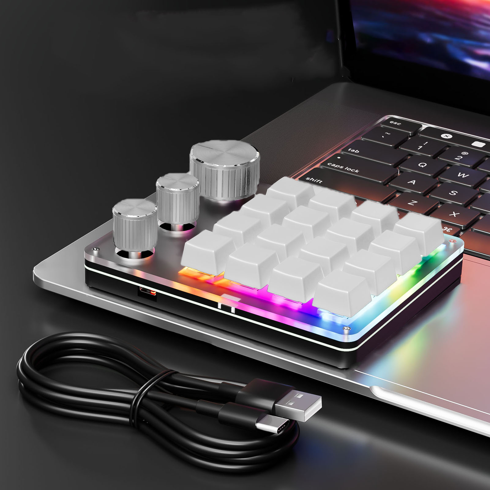 Custom Number Pad Macro Keypad Programmable - Makro Pad Özel Tuş Takımı Makro