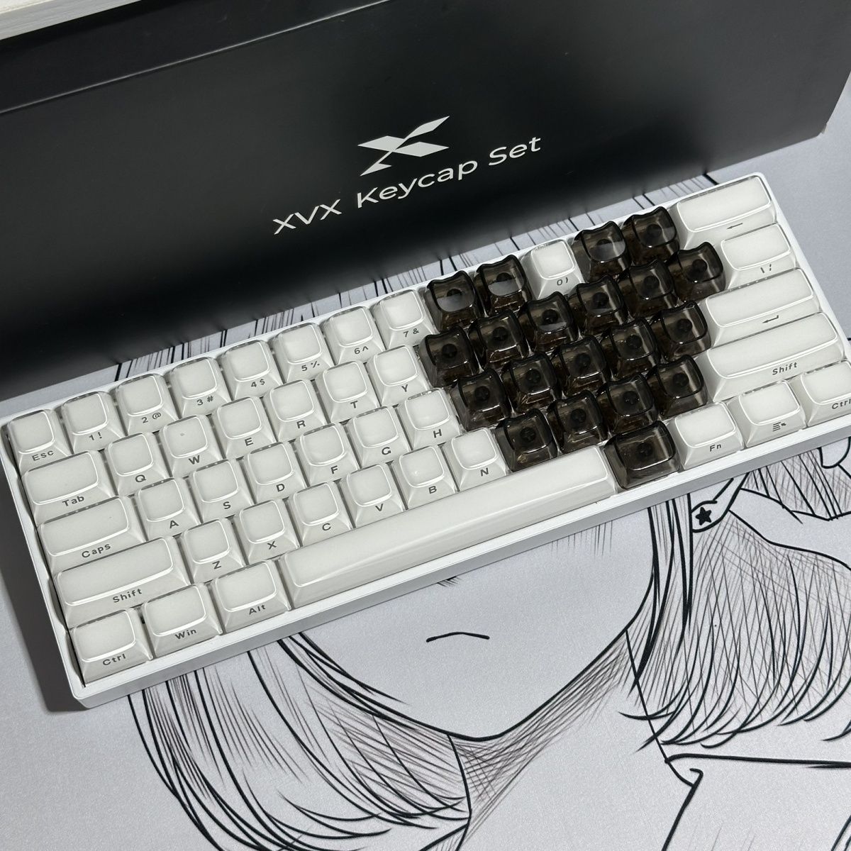 20 adet 1U Tuş Başlığı, Benzer - Keycap Puller Switch Puller 2 In 1 incelemesi ve fiyatı