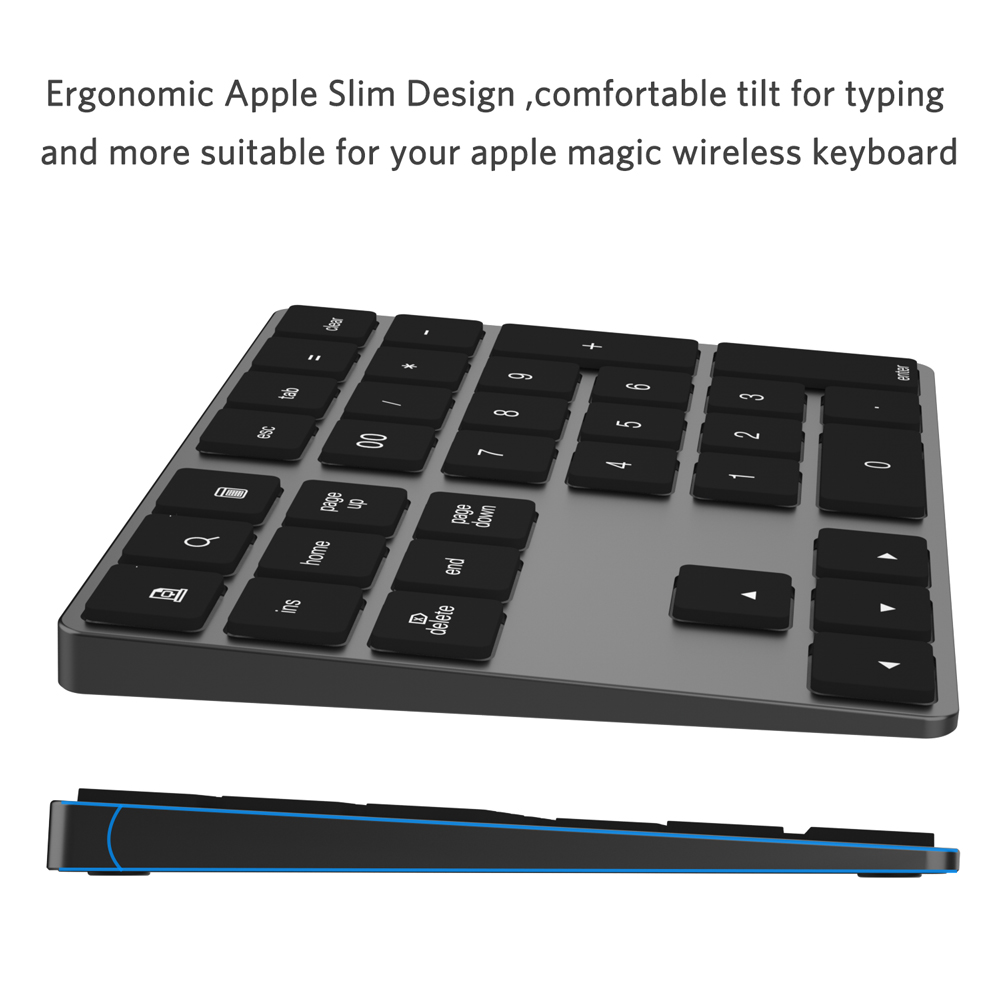 Harici Veri Girişi Bluetooth S - Bluetooth Numeric Keypad Aluminum Slim incelemesi ve fiyatı