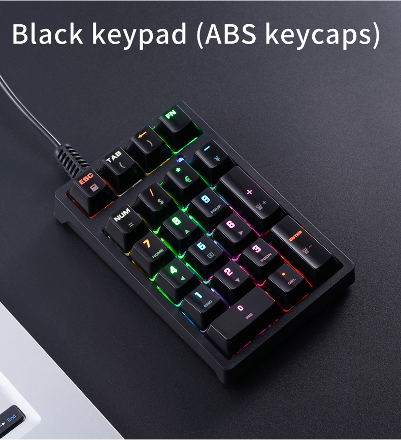 T21 APAYADO Kablolu Sayısal Tu - Pbt Keycaps For Numeric Keypad Numpad incelemesi ve fiyatı