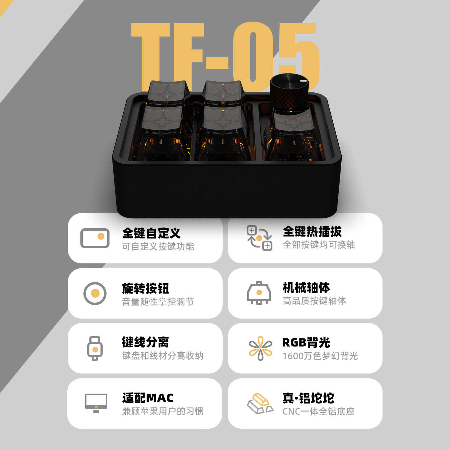 Özel EM CNC Alaşımlı Mikro Tuş - Custom Number Pad Macro Keypad Programmable incelemesi ve fiyatı