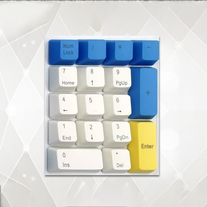 Sayı tuş mekanik klavye PBT kl - Pbt Keycaps For Numeric Keypad Numpad incelemesi ve fiyatı