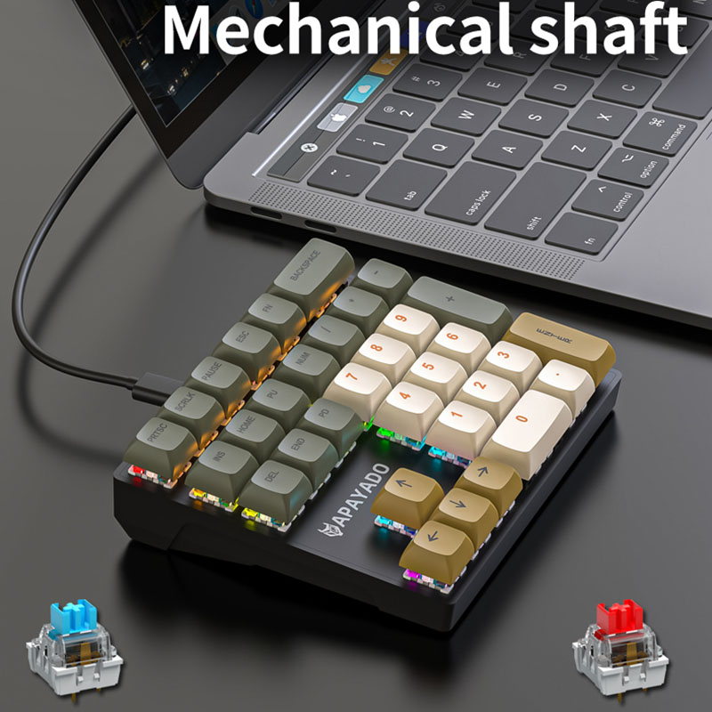 K33 Mekanik Sayısal Tuş Takımı - Pbt Keycaps For Numeric Keypad Numpad incelemesi ve fiyatı