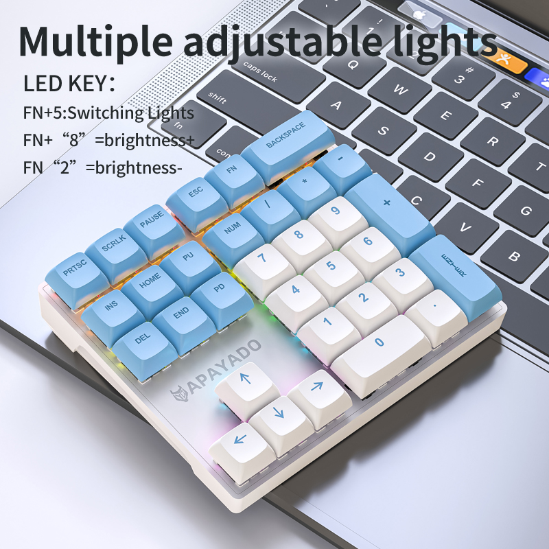 K33 Mekanik Sayısal Tuş Takımı - Pbt Keycaps For Numeric Keypad Numpad incelemesi ve fiyatı