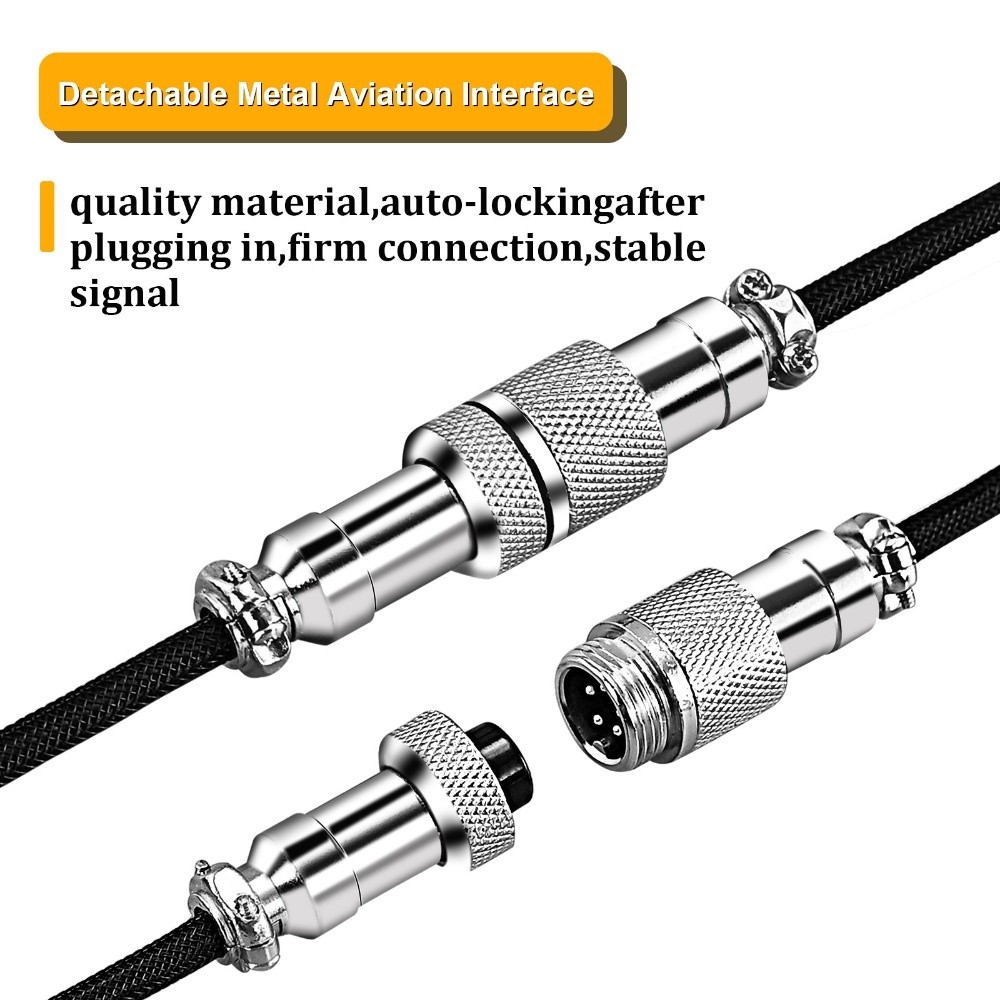 USB A Girişli Mekanik Klavye S - Type C Detachable Cable Coiled Keyboard incelemesi ve fiyatı