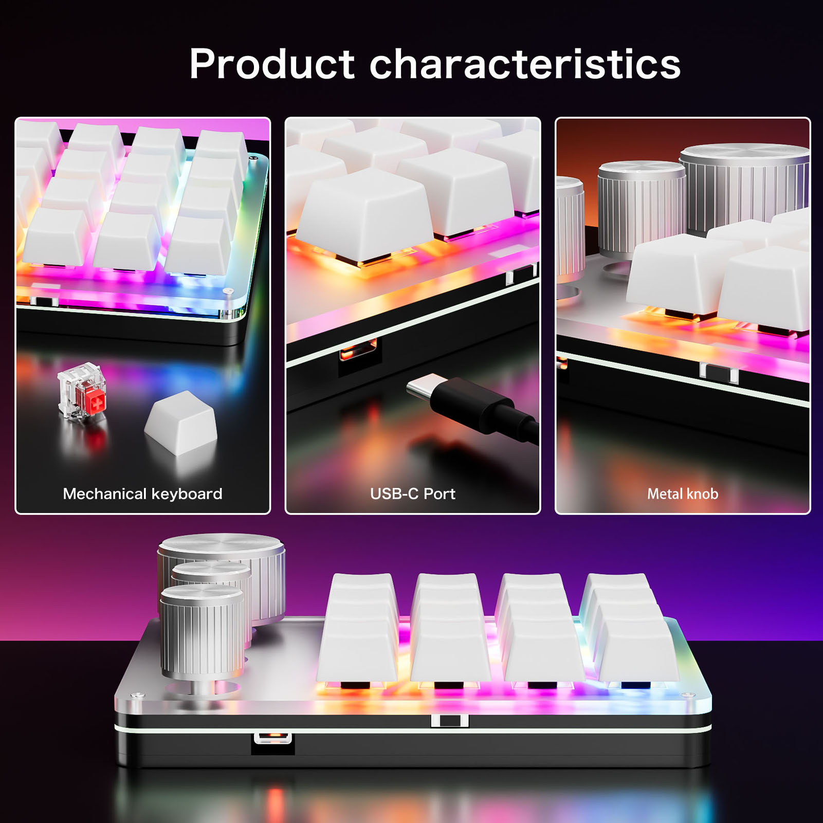 Makro Pad Özel Tuş Takımı Makr - Custom Number Pad Macro Keypad Programmable incelemesi ve fiyatı