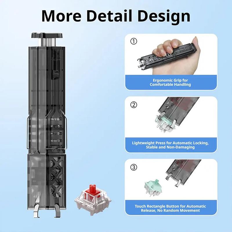 Mekanik Klavye Sökme Kiti 2'si - Keycap Puller Switch Puller 2 In 1 incelemesi ve fiyatı