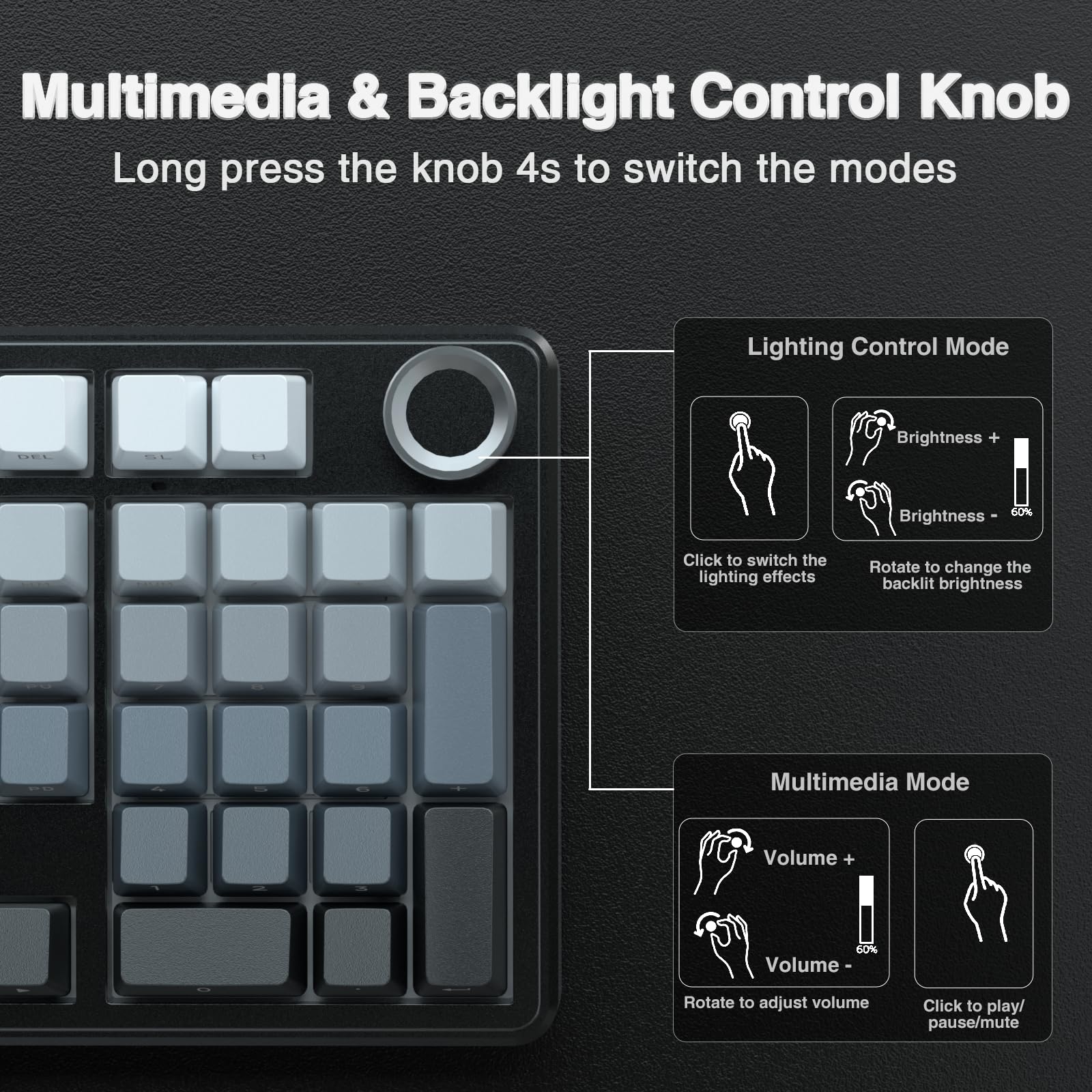 AULA F99 PRO %96 Kablosuz Meka - Mechanical Numpad Hot Swap Rgb Wireless incelemesi ve fiyatı
