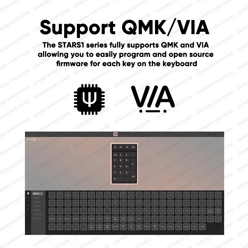 Weikav Stars21 Numpad Kitleri  - Mechanical Numpad Hot Swap Rgb Wireless incelemesi ve fiyatı