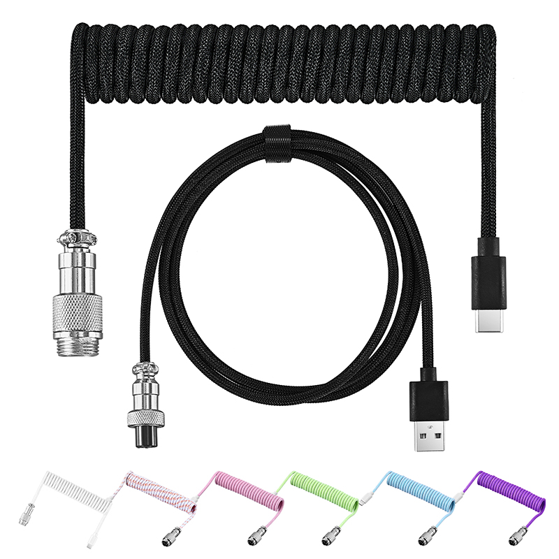 Sarmal Mekanik Klavye Kablosu  - Type C Detachable Cable Coiled Keyboard incelemesi ve fiyatı